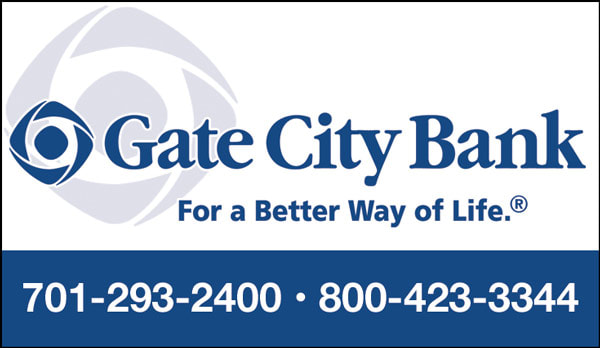 Gate City Bank, platinum sponsor, JJ's Hog Roast sponsor, Hospice of Red River Valley