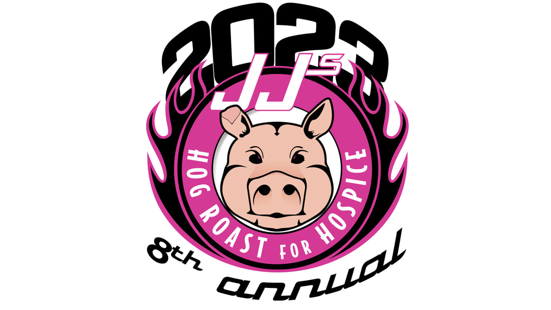 JJ's Hog Roast Logo 2023, Hospice of the Red River Valley