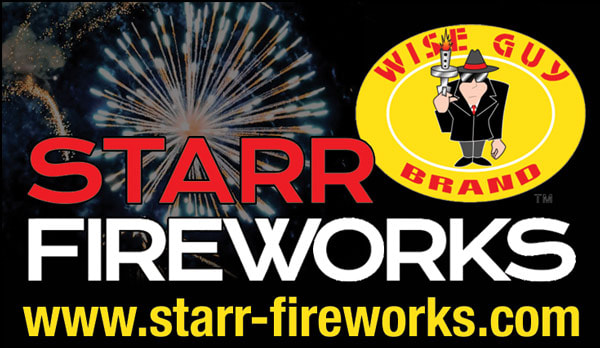 Starr Fireworks, Wise Guy Brand, Fargo, Diamond sponsor, JJ's Hog Roast for Hospice